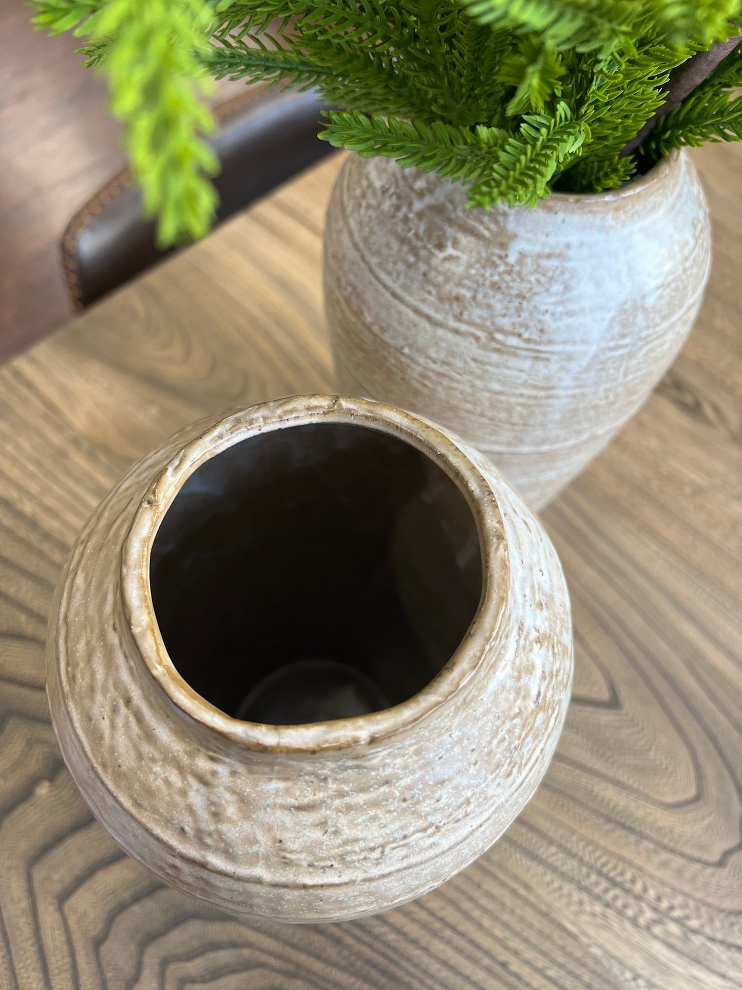 8.8" Milky Beige Vase