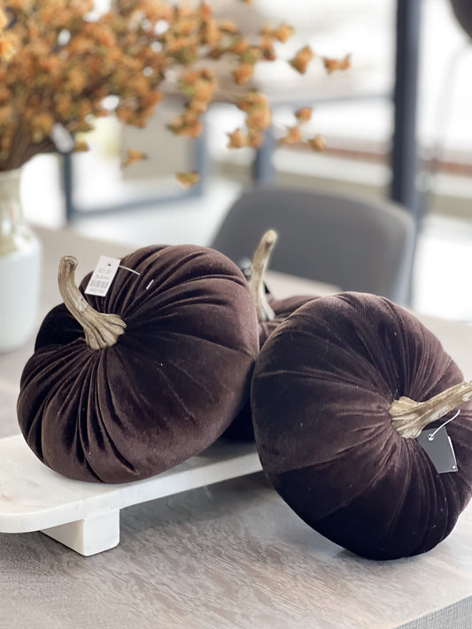 Velvet Pumpkin 6.25"