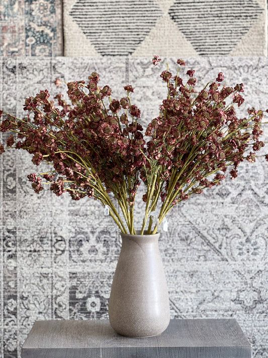 Maroon Mini Daisy Spray