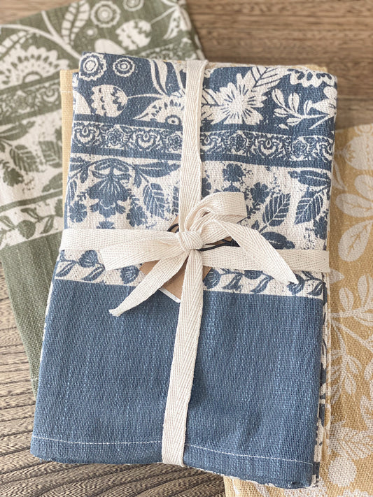 Cotton Tea Towel Set of 3