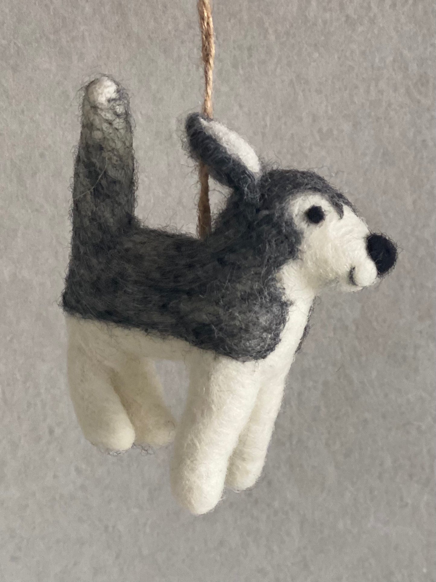 Husky Dog Ornament
