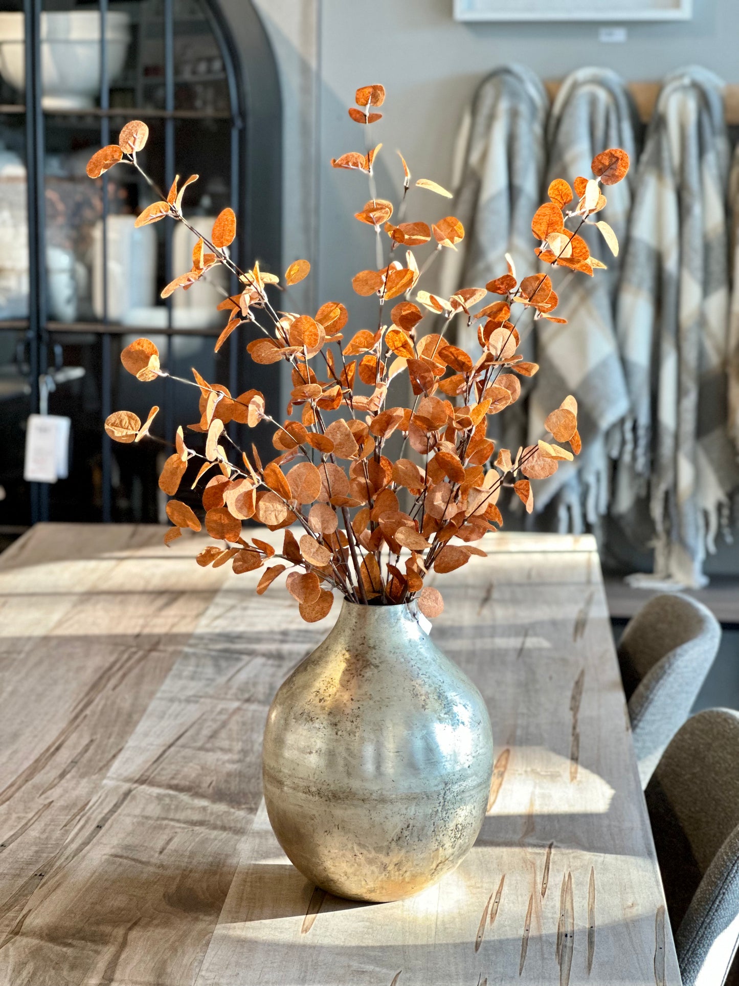 11" Brass Vase