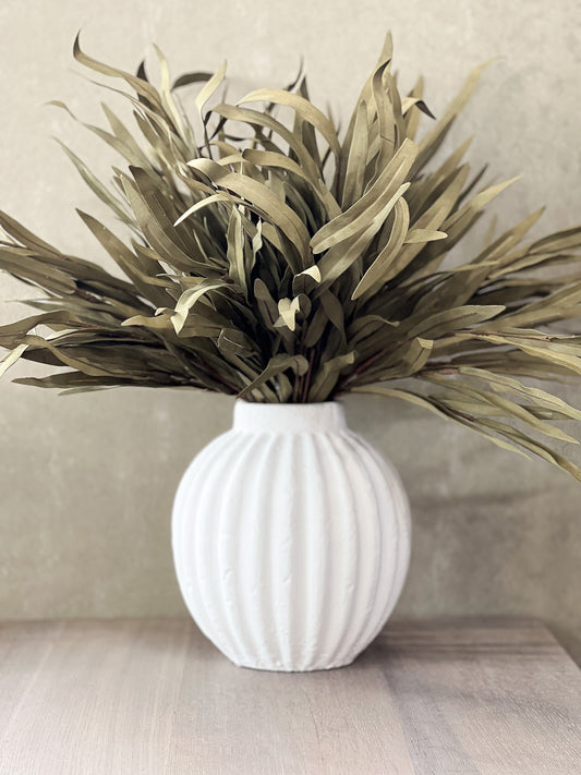 24" Olive Grass Bush