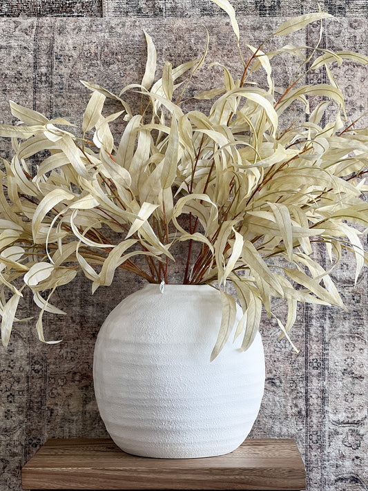 Bleached Eucalyptus Leaf