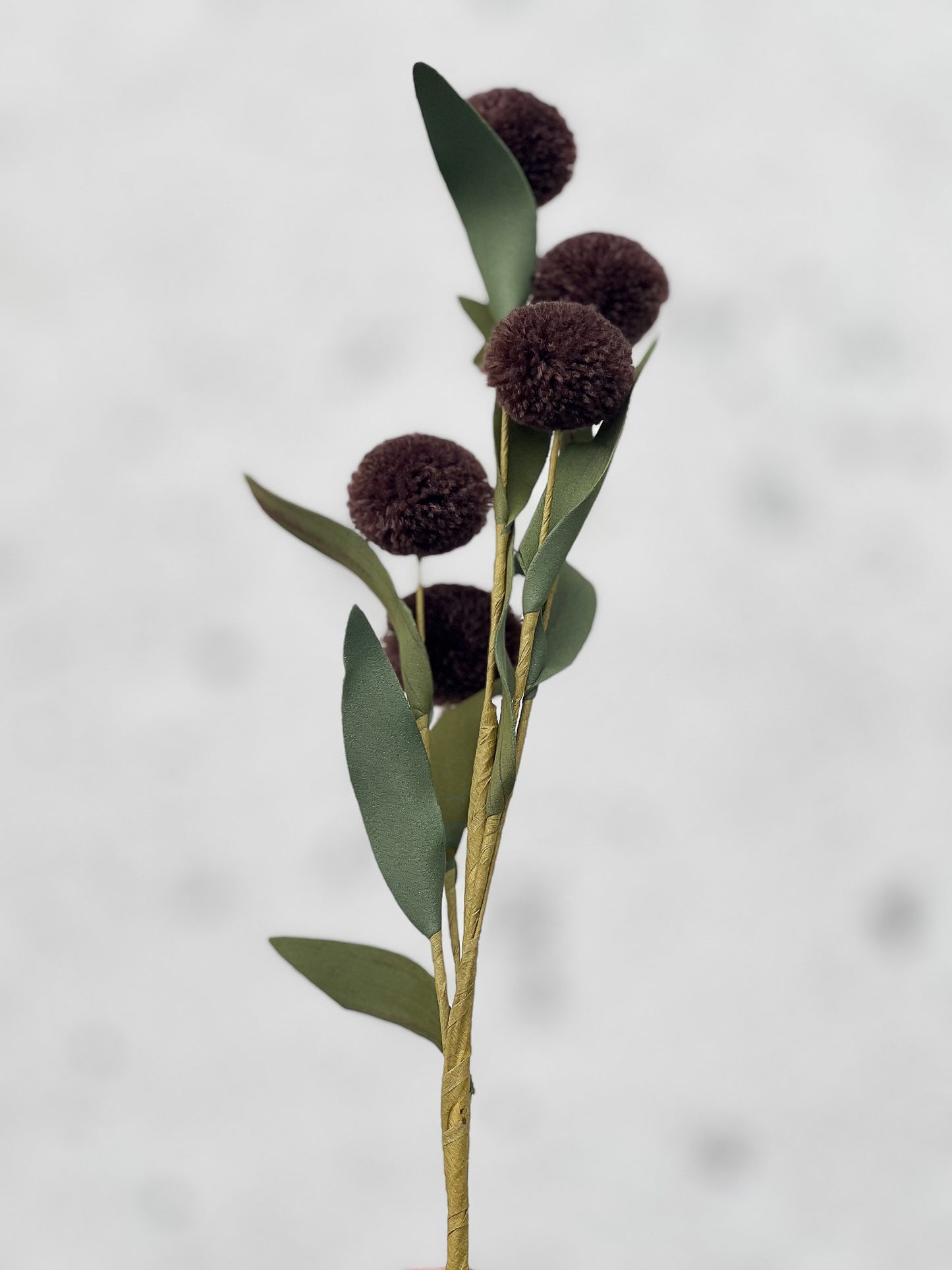 Fall Brown Poms