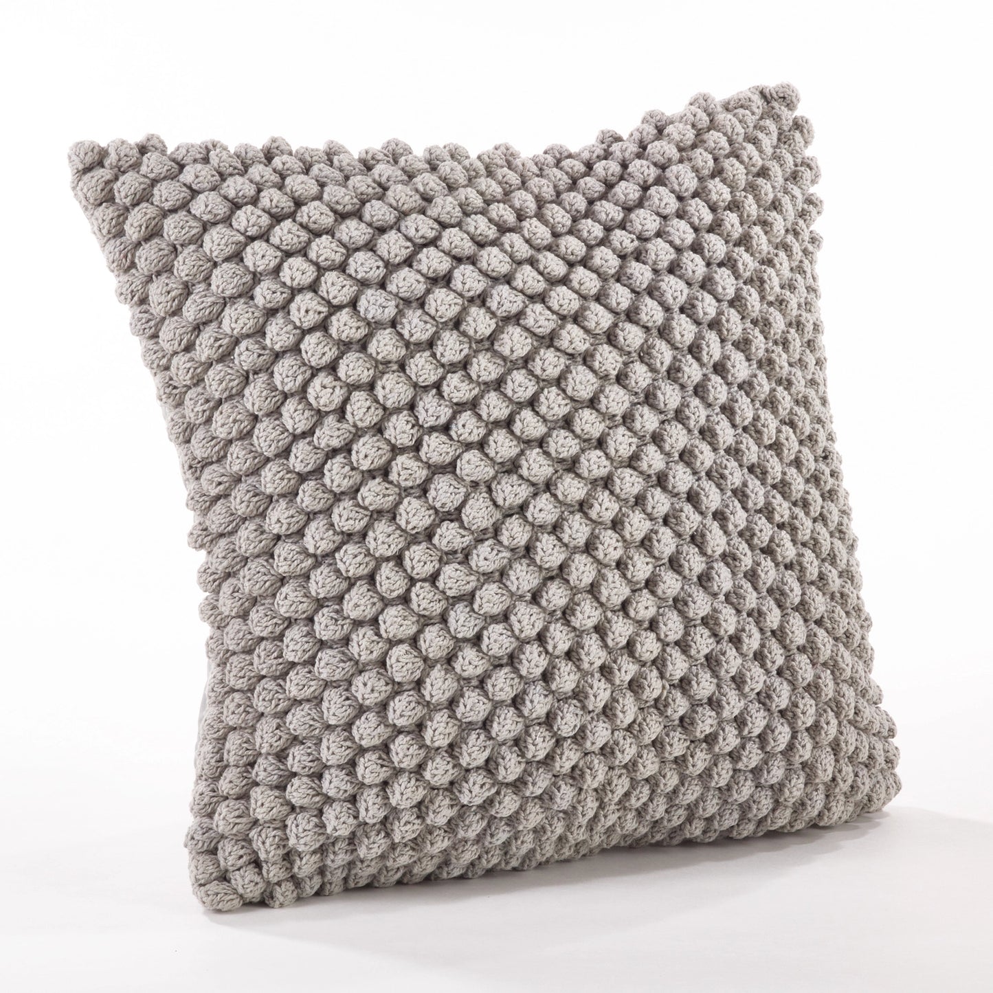 Crochet Down 20" Grey