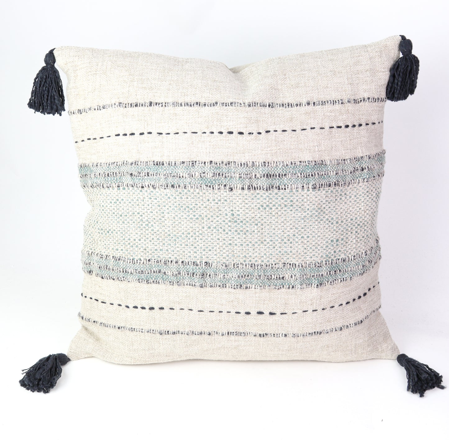 18" Embroidered Stripe