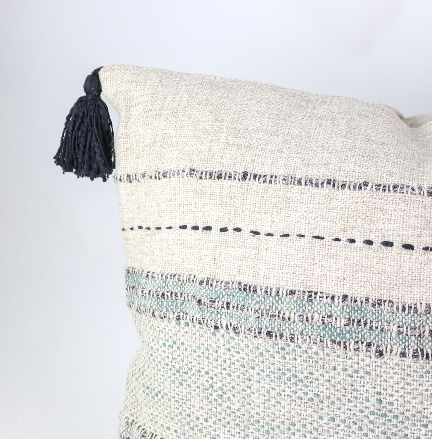 18" Embroidered Stripe
