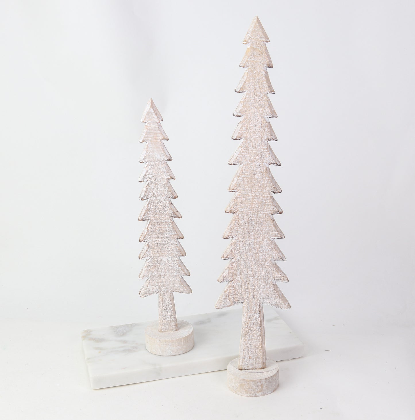 White Washed Wood Tree
