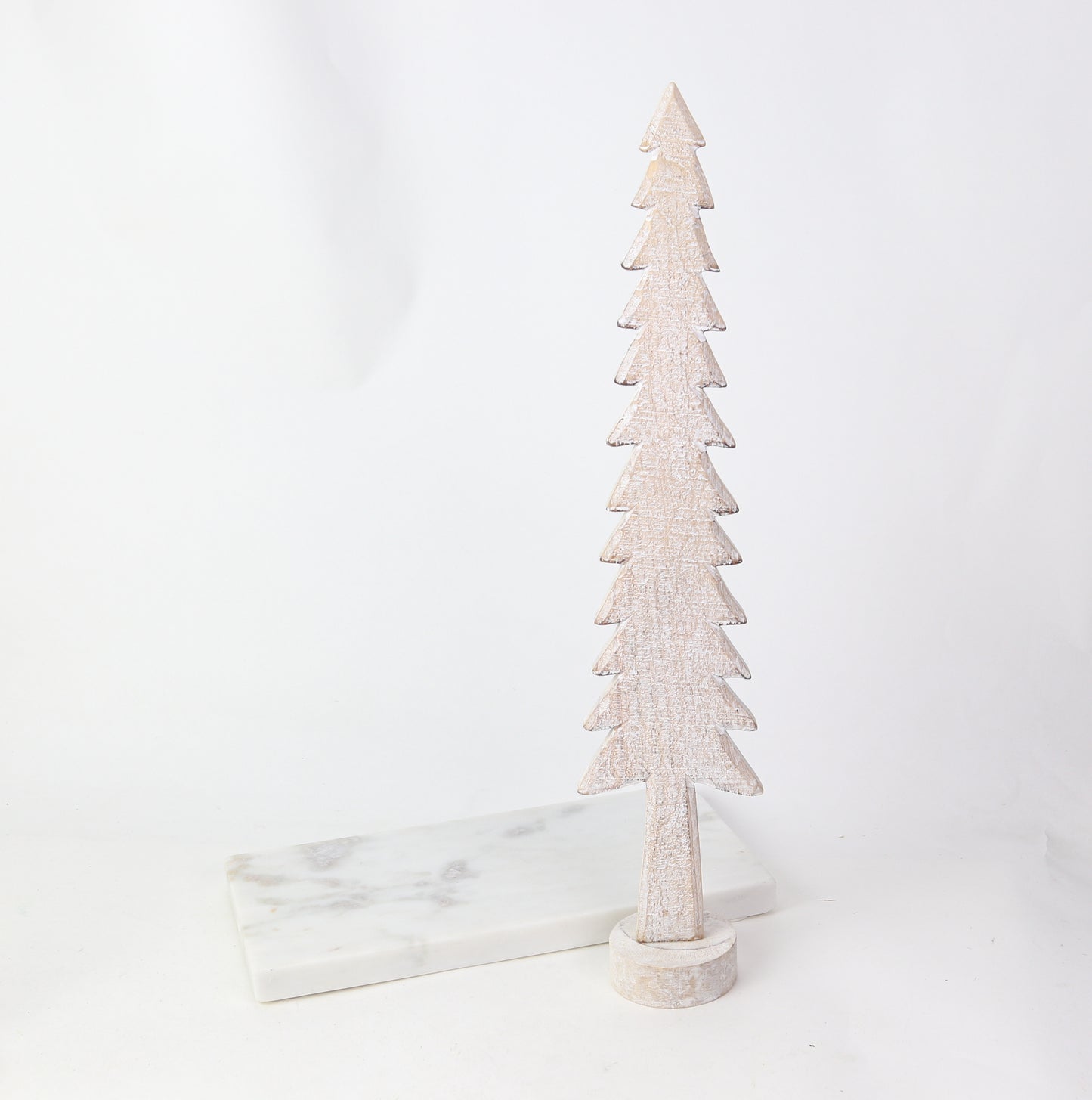White Washed Wood Tree