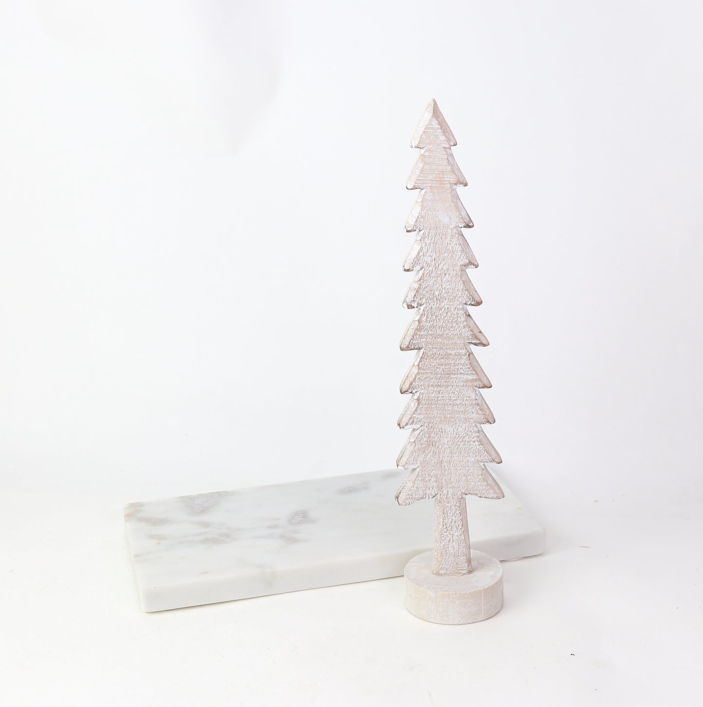 White Washed Wood Tree