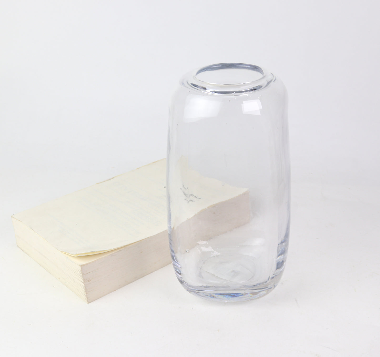 9" Clear Mod Vase