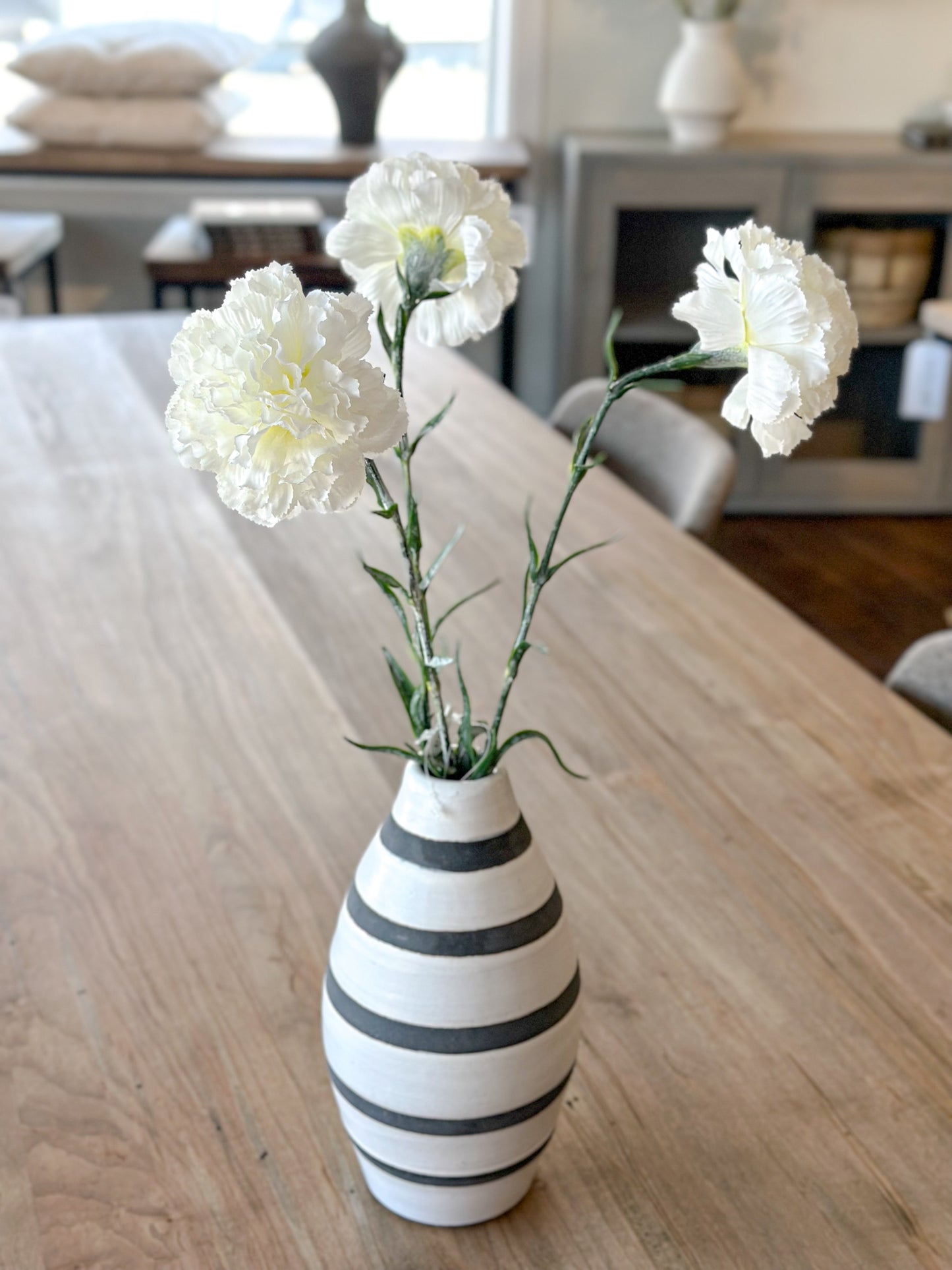 Black Stripe Vase