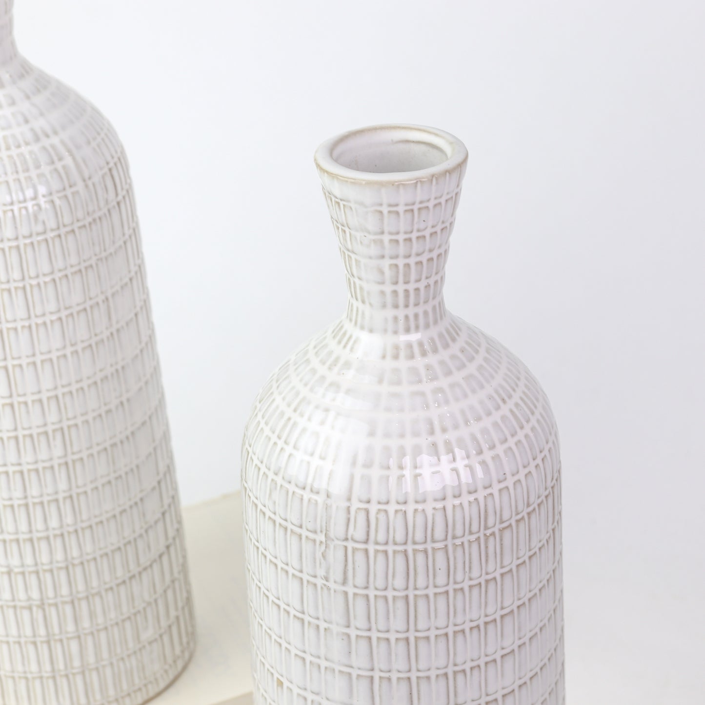 13" Skinny Stripe Vase