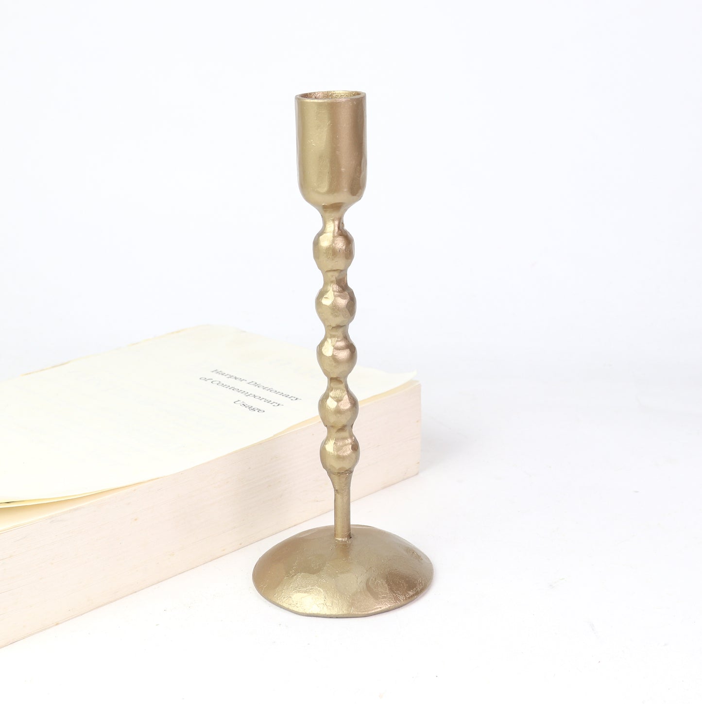 Antique Brass Candle Holder