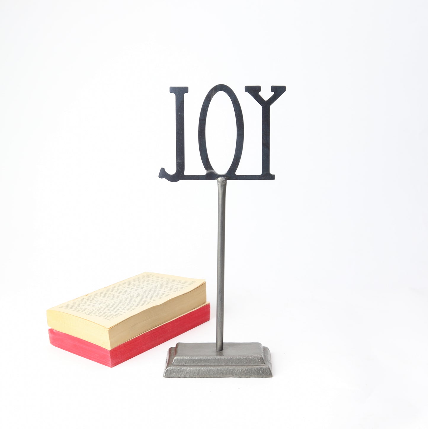 Joy Metal Sign