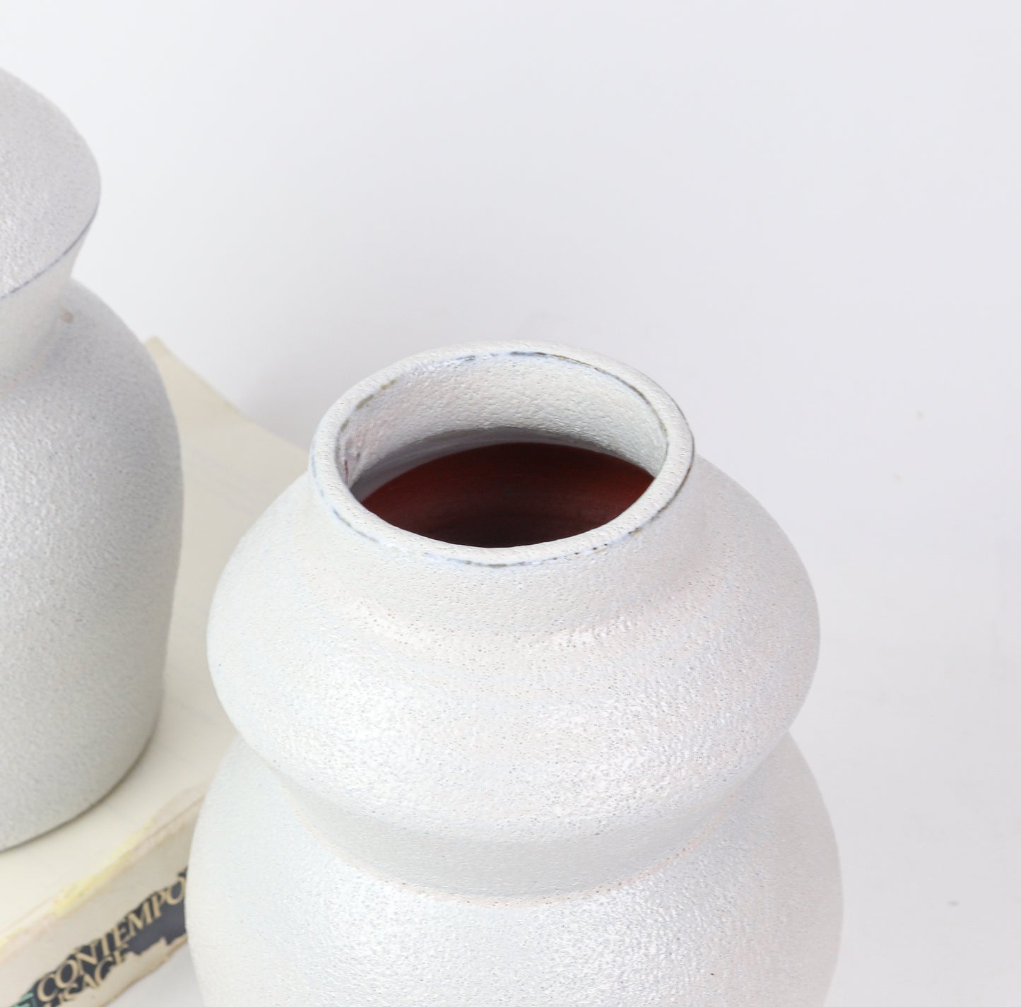 White Modern Vase