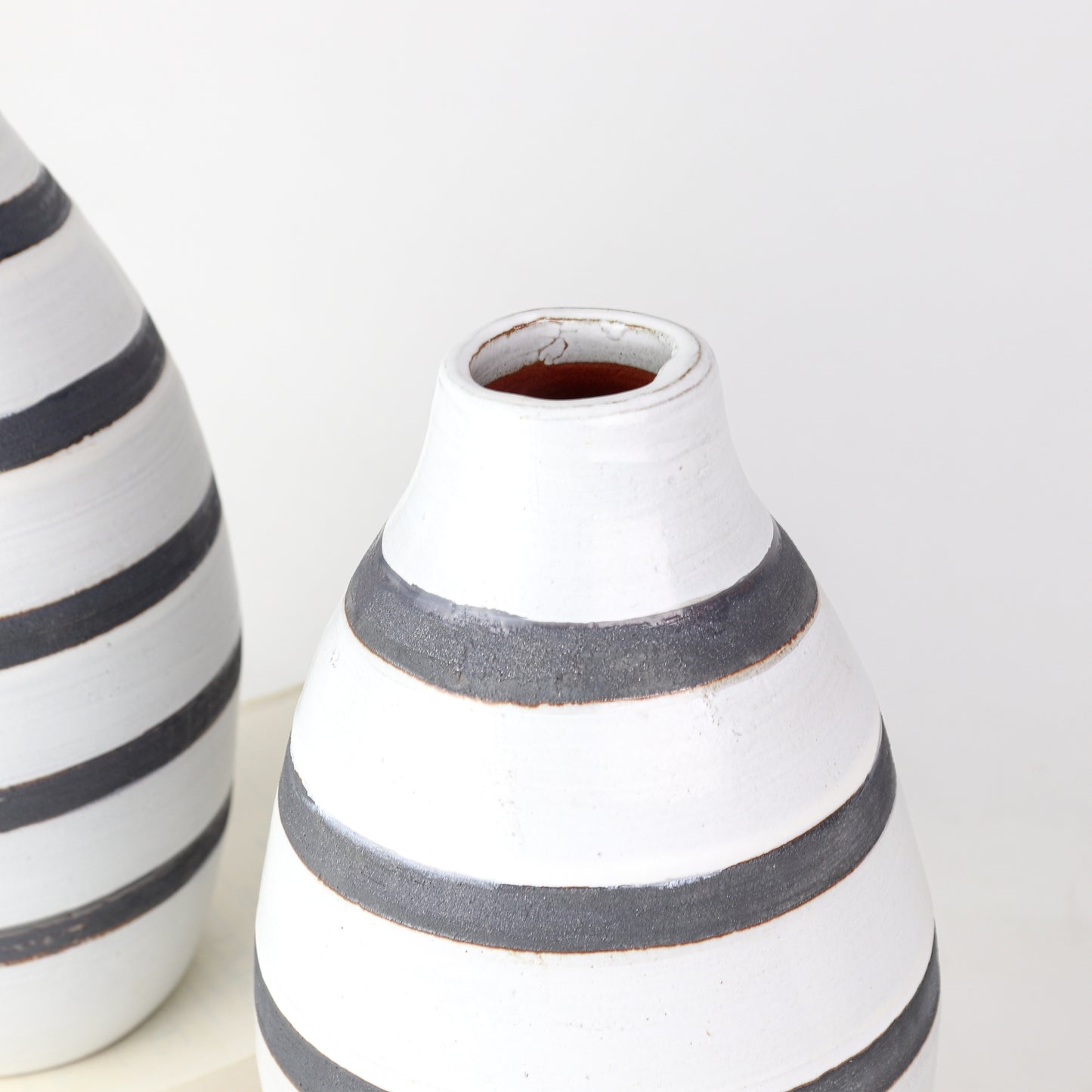 Black Stripe Vase