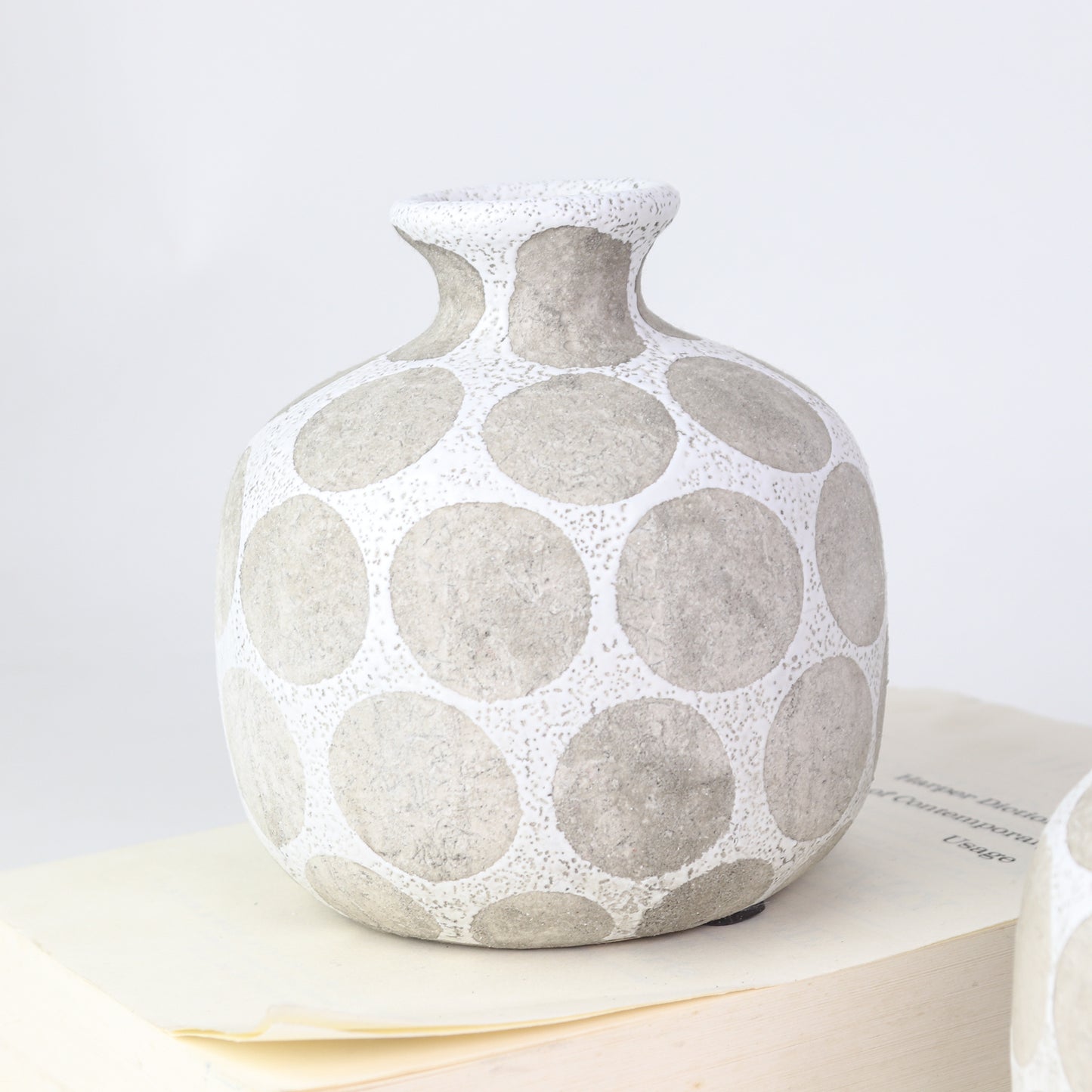 Stone Dot Vase