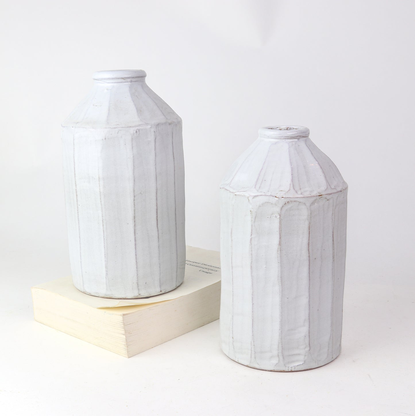 9" Stripe Vase