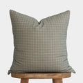 22" Moss Grid Pillow
