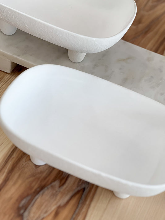 White Trough Tray
