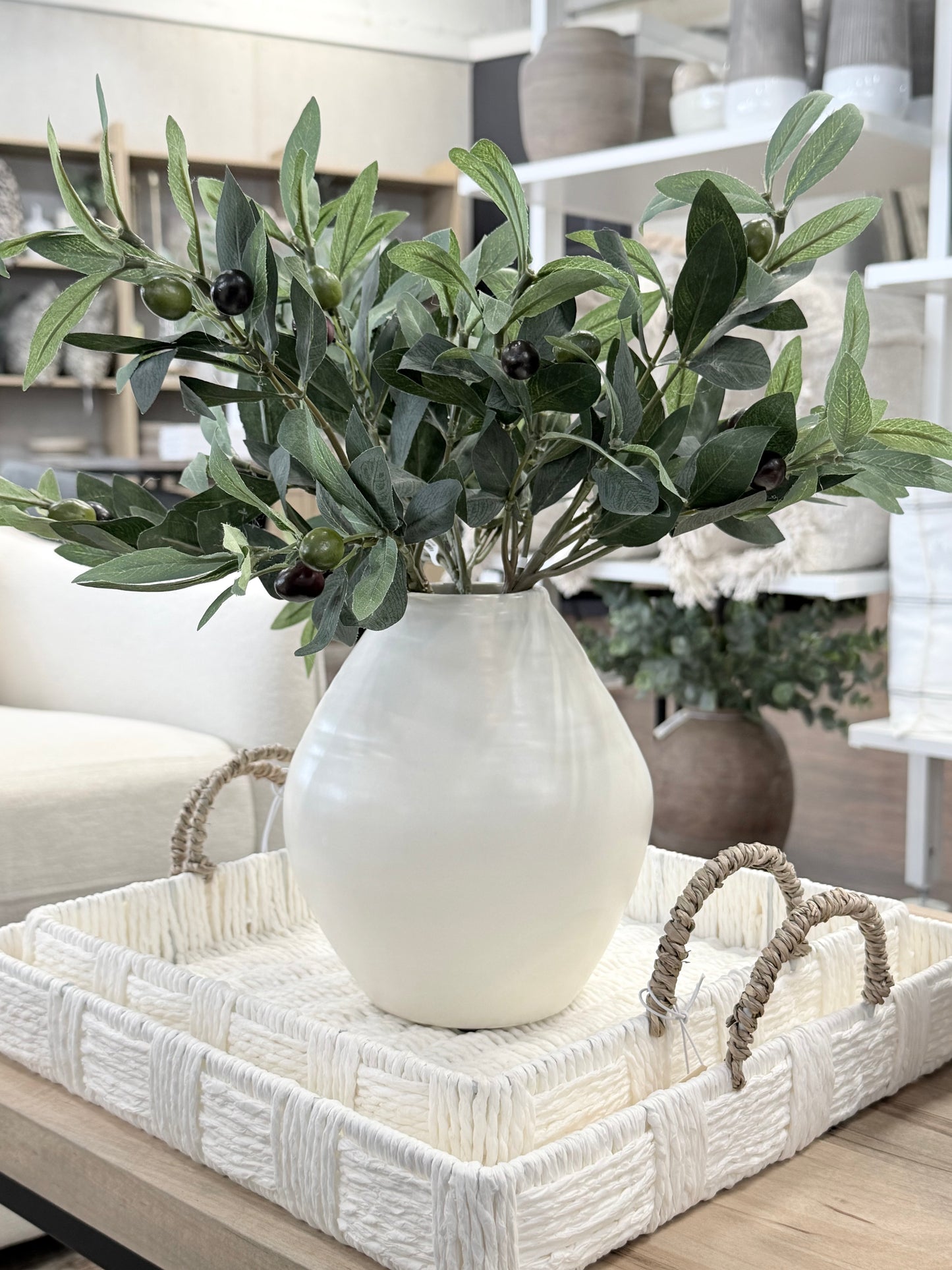 15"Pruned Olive Pick