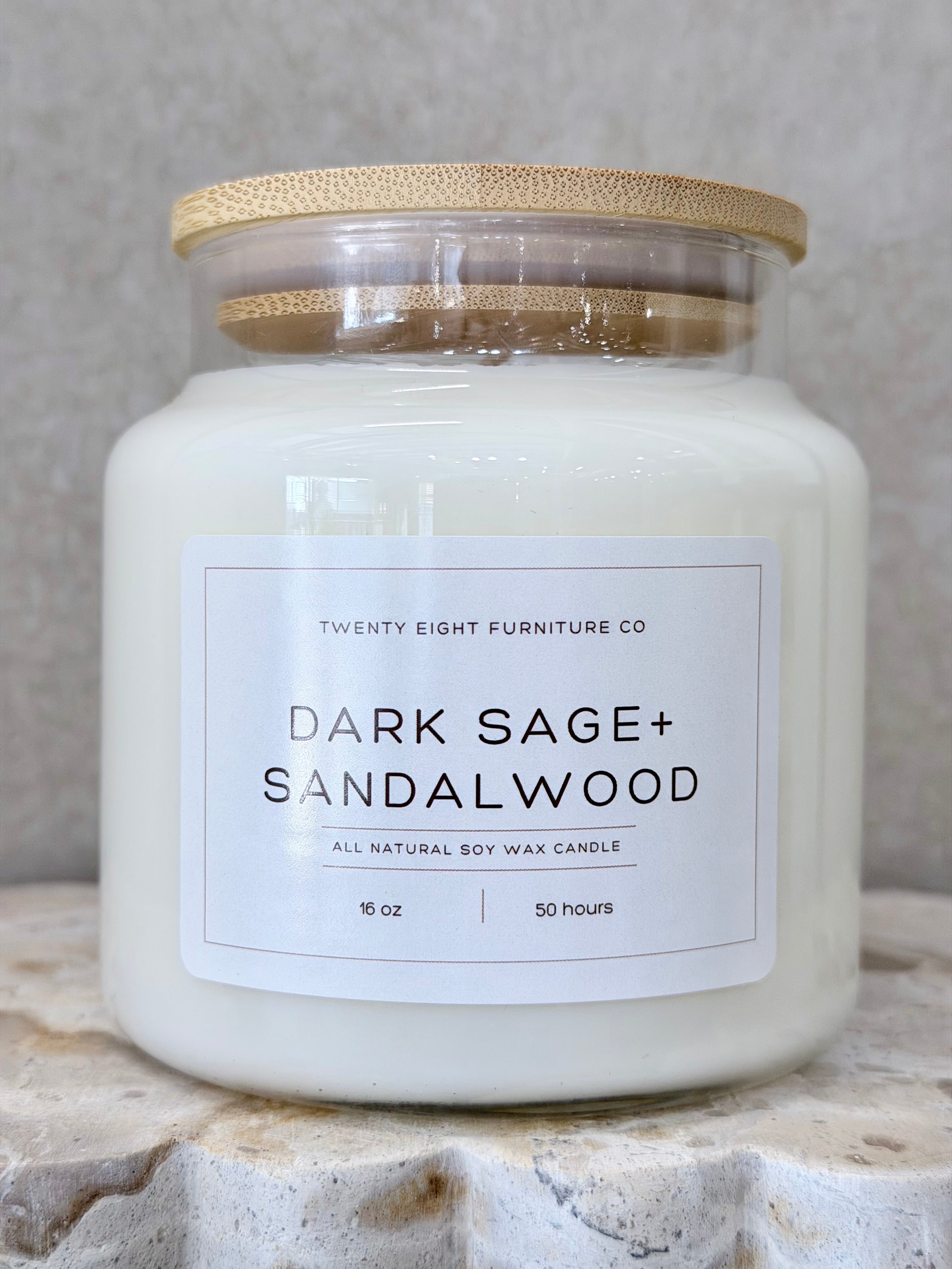 28CO 16 oz Sage & Sandalwood