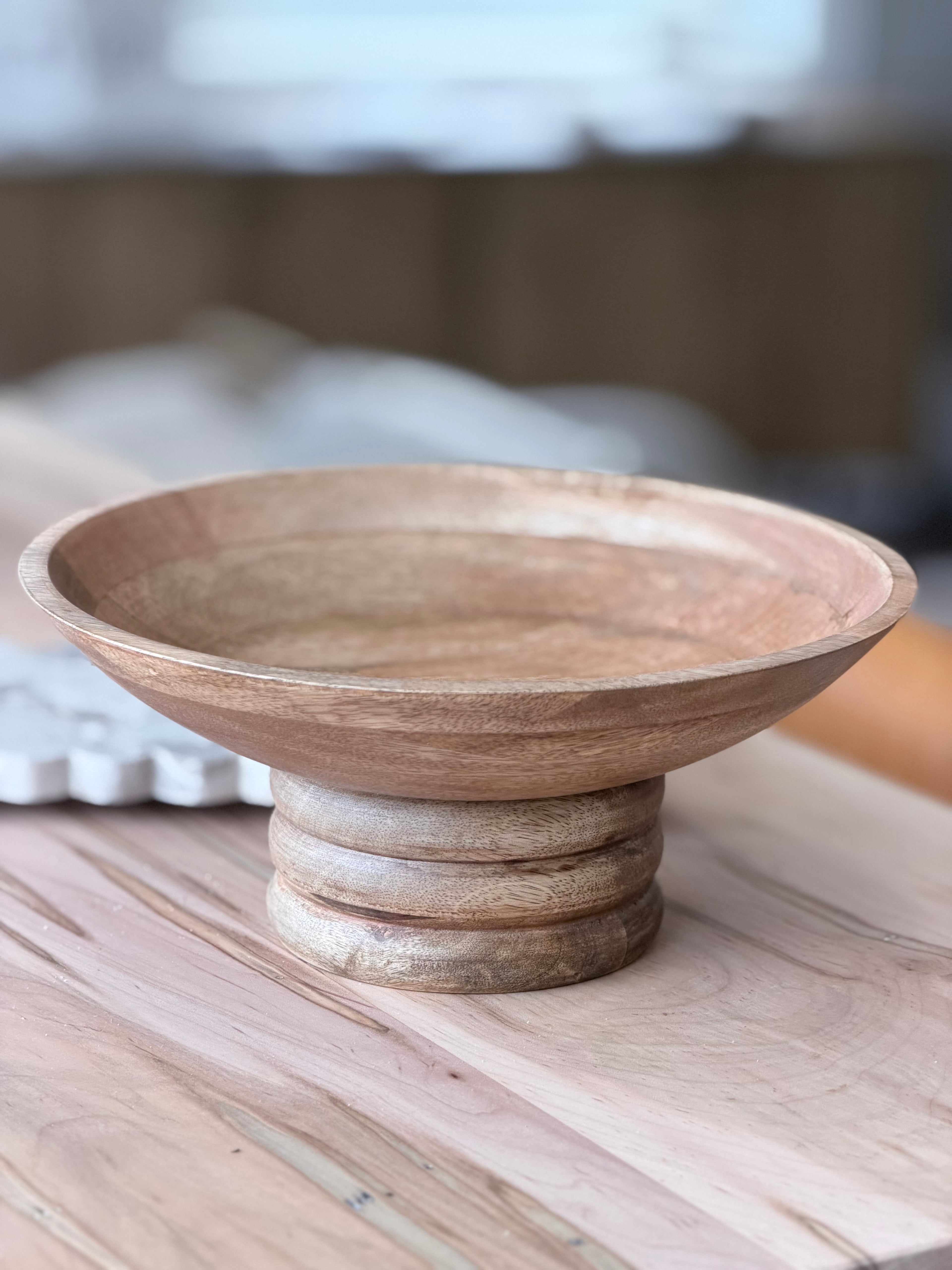 12' Round Bowl Ribbed Base