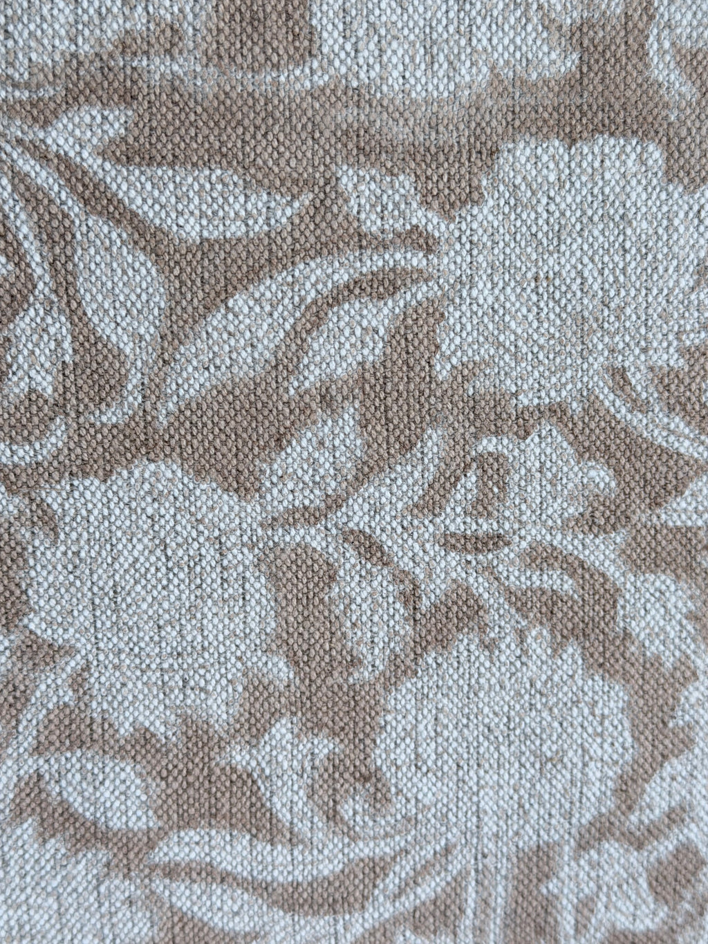 20" Beige Water Lily Pillow