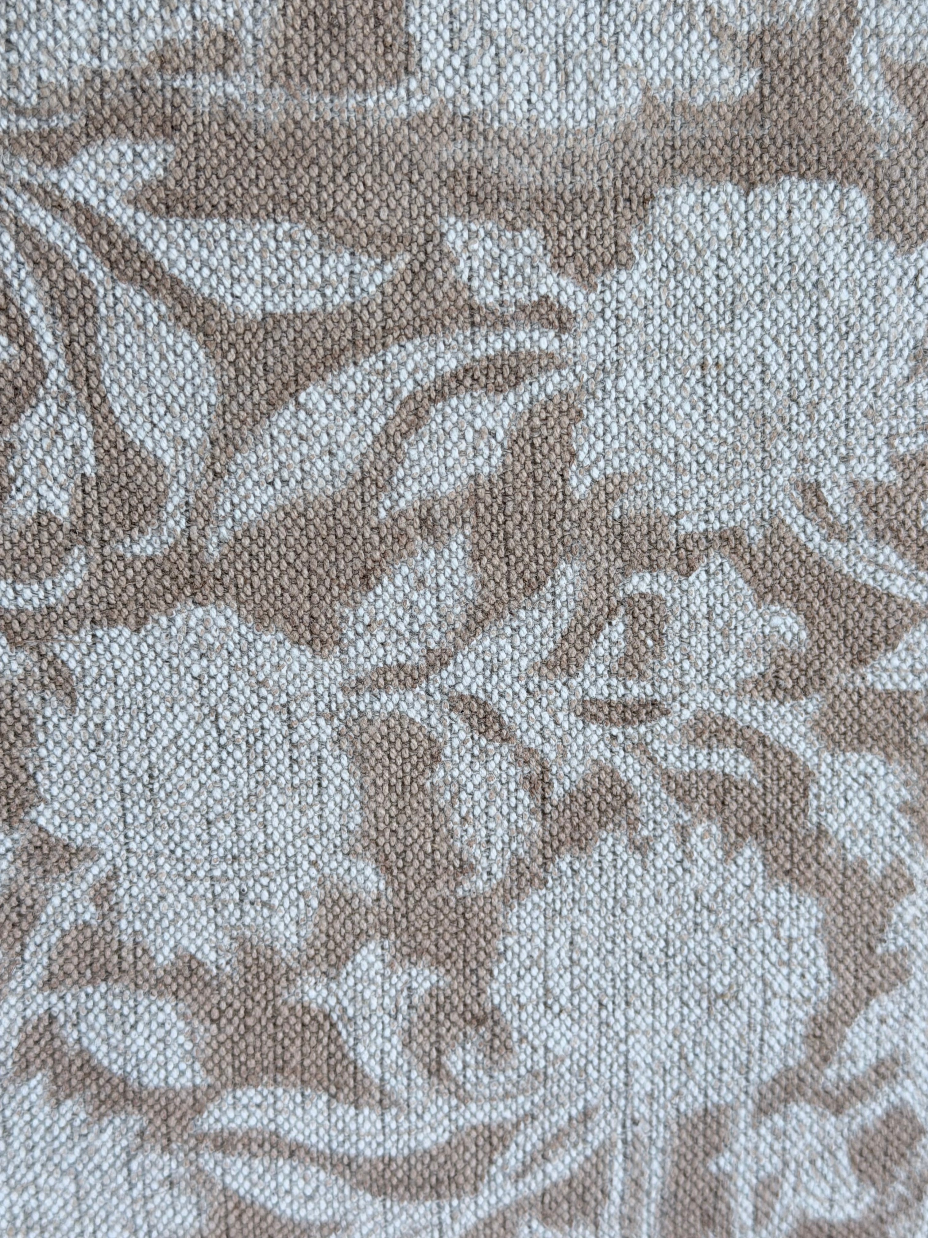 20" Beige Water Lily Pillow