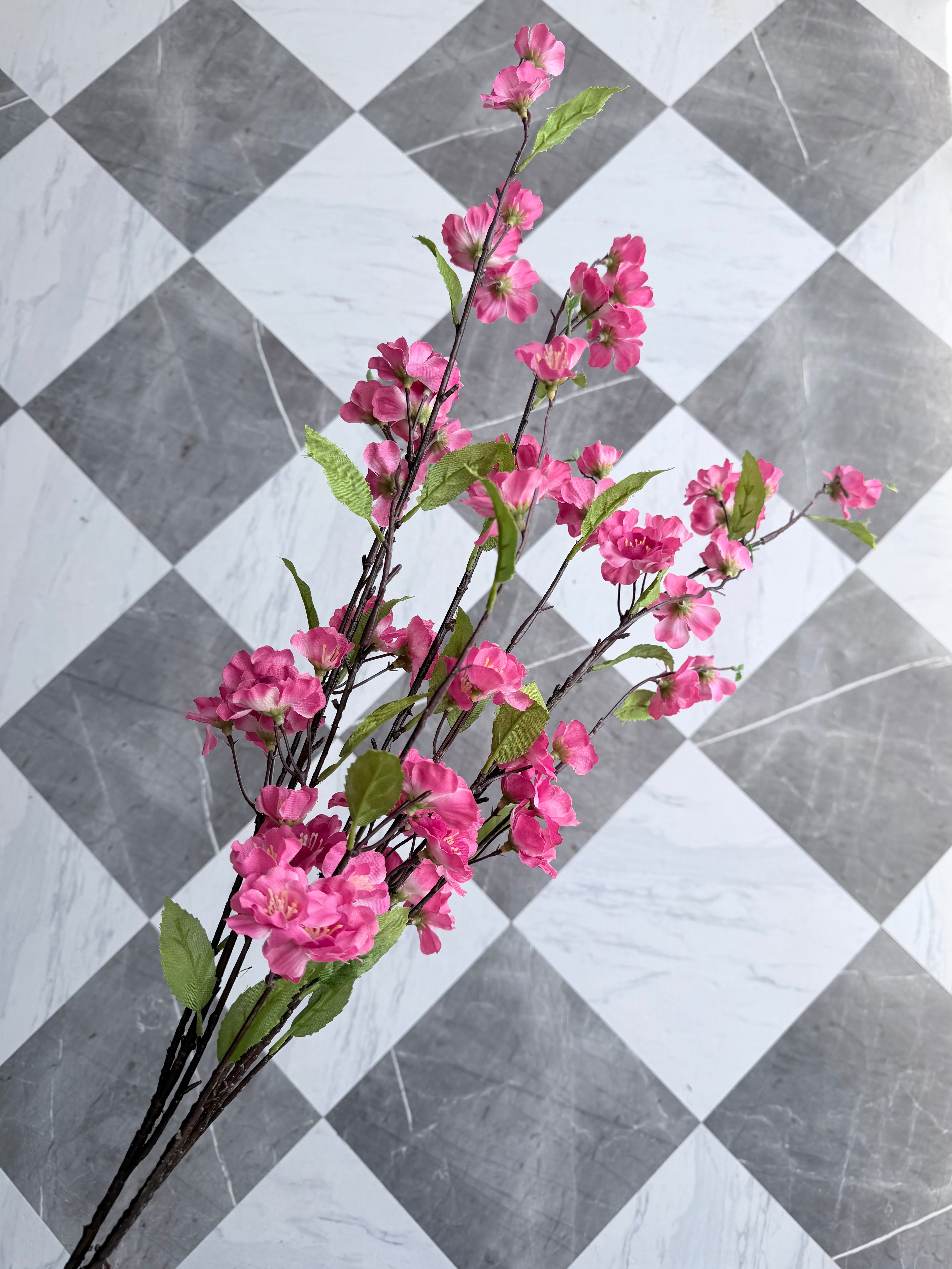36" DARK PINK CHERRY BLOSSOM