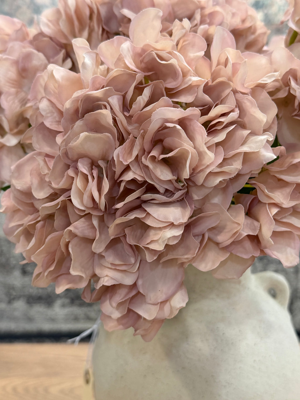 20" Blush Real Touch Hydrangea