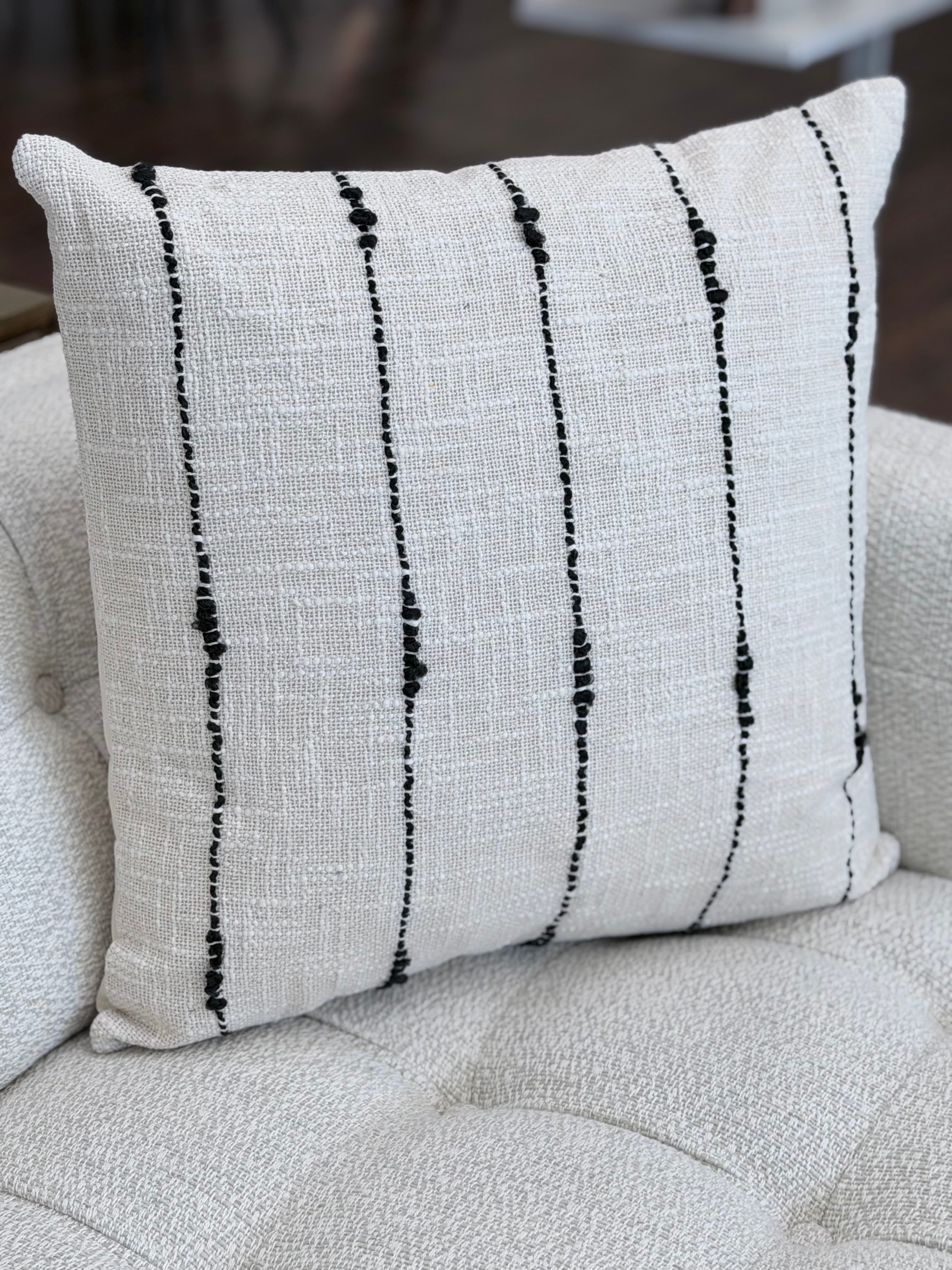 20" Chic Stripe PIllow