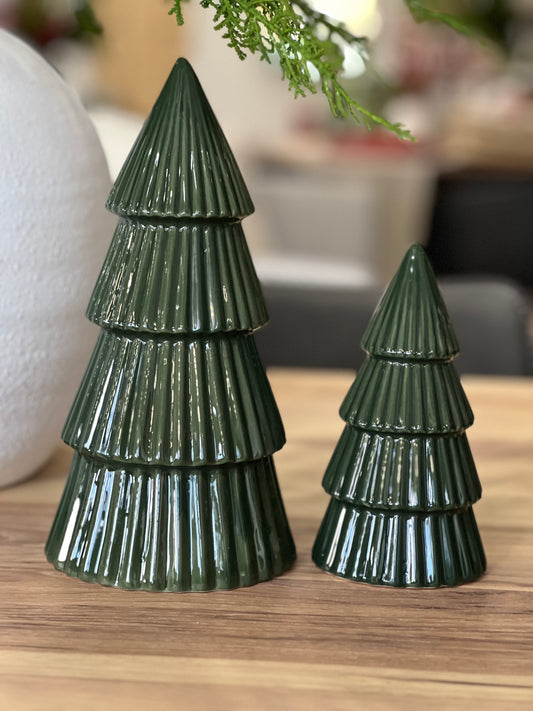 Green Ceramic Tree