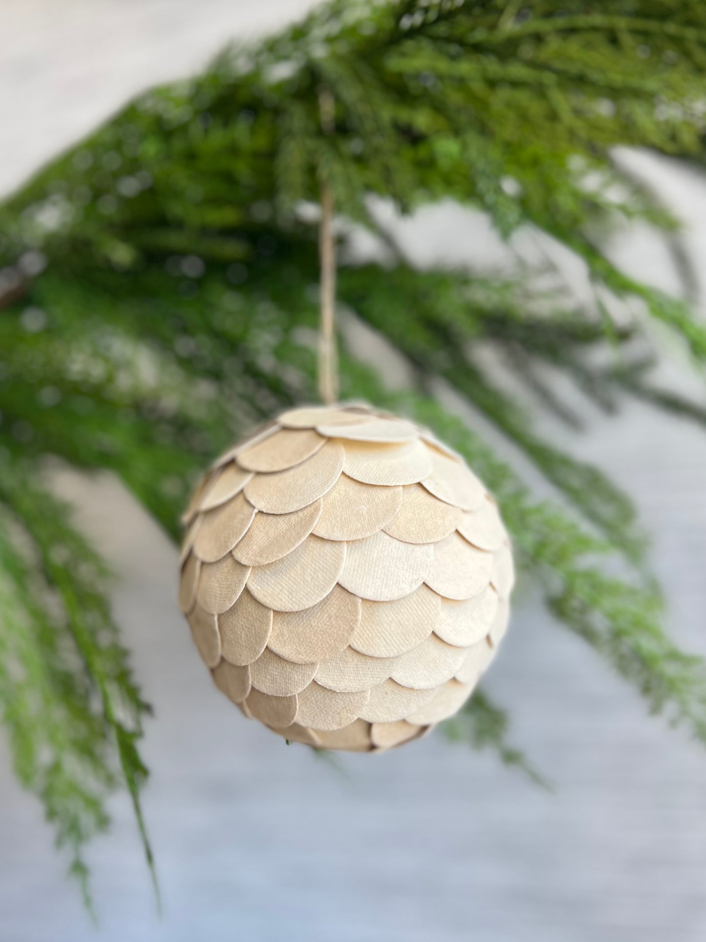 Paper Scale Ornament