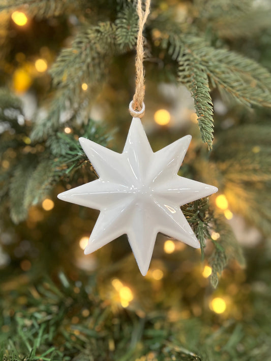 White Star Ornament