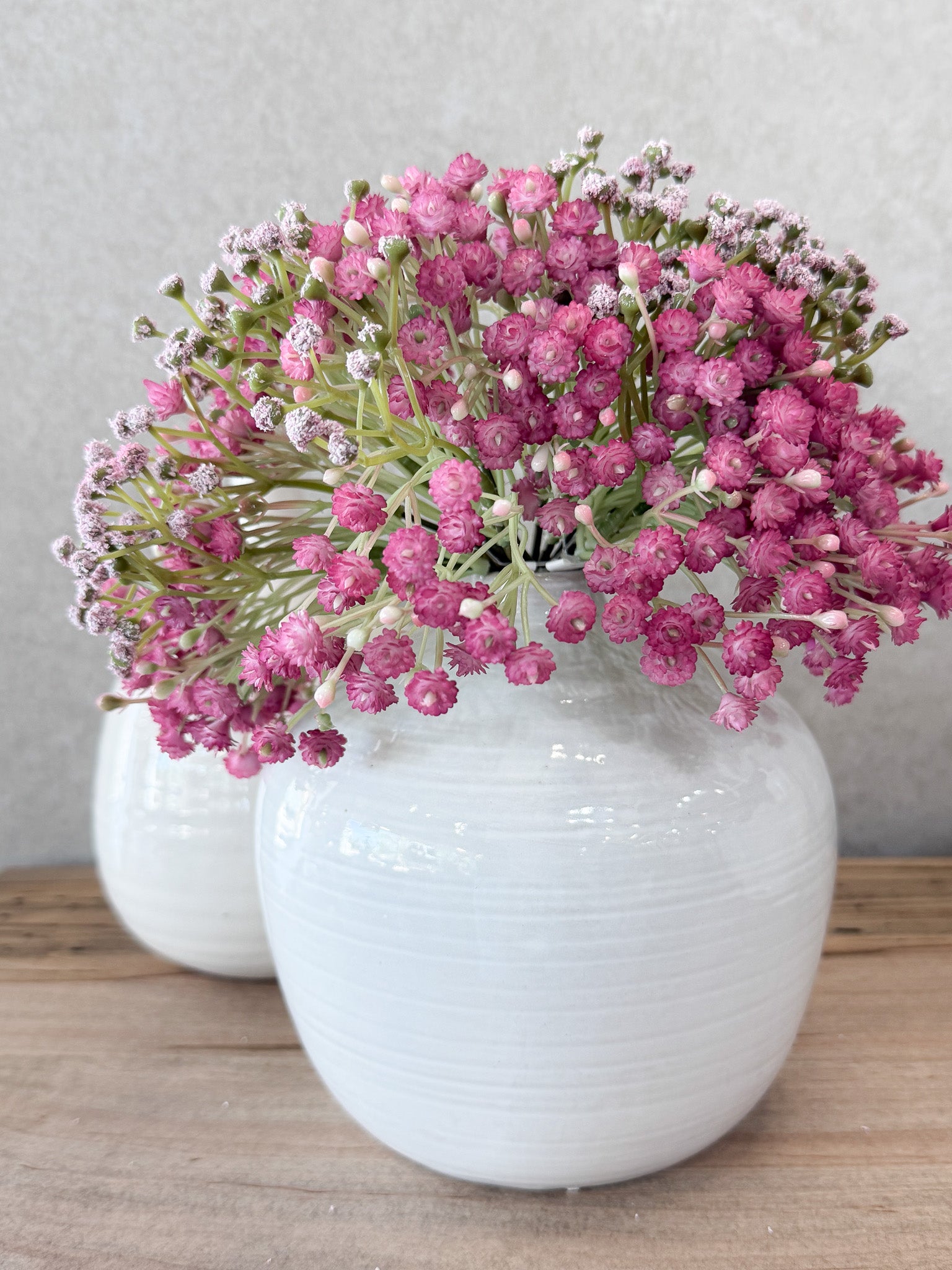 9" Pink Baby's Breath Pick