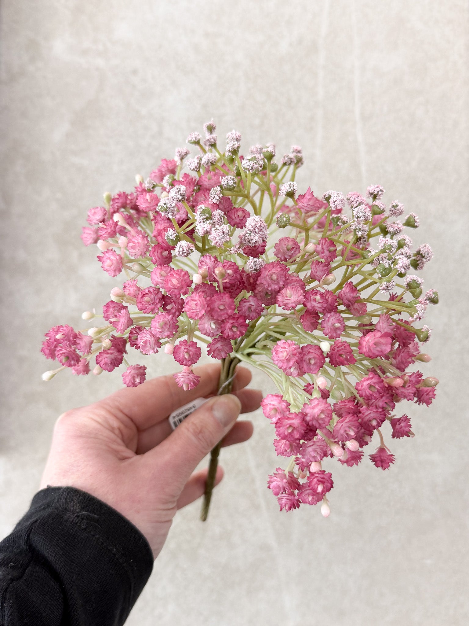 9" Pink Baby's Breath Pick