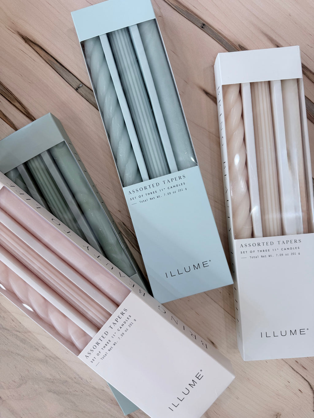 Illume Taper Set of 3