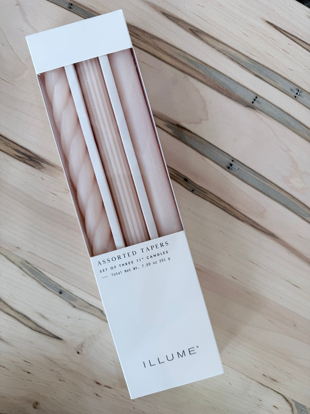 Illume Taper Set of 3