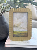 3" x 5"  Ant Brass Frame
