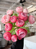 11" Soft Touch Ranunculus Bundle