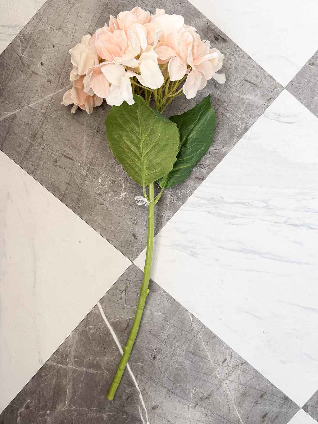 Light Peach Hydrangea 20"