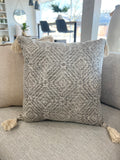 22" Light Grey W/Tassel