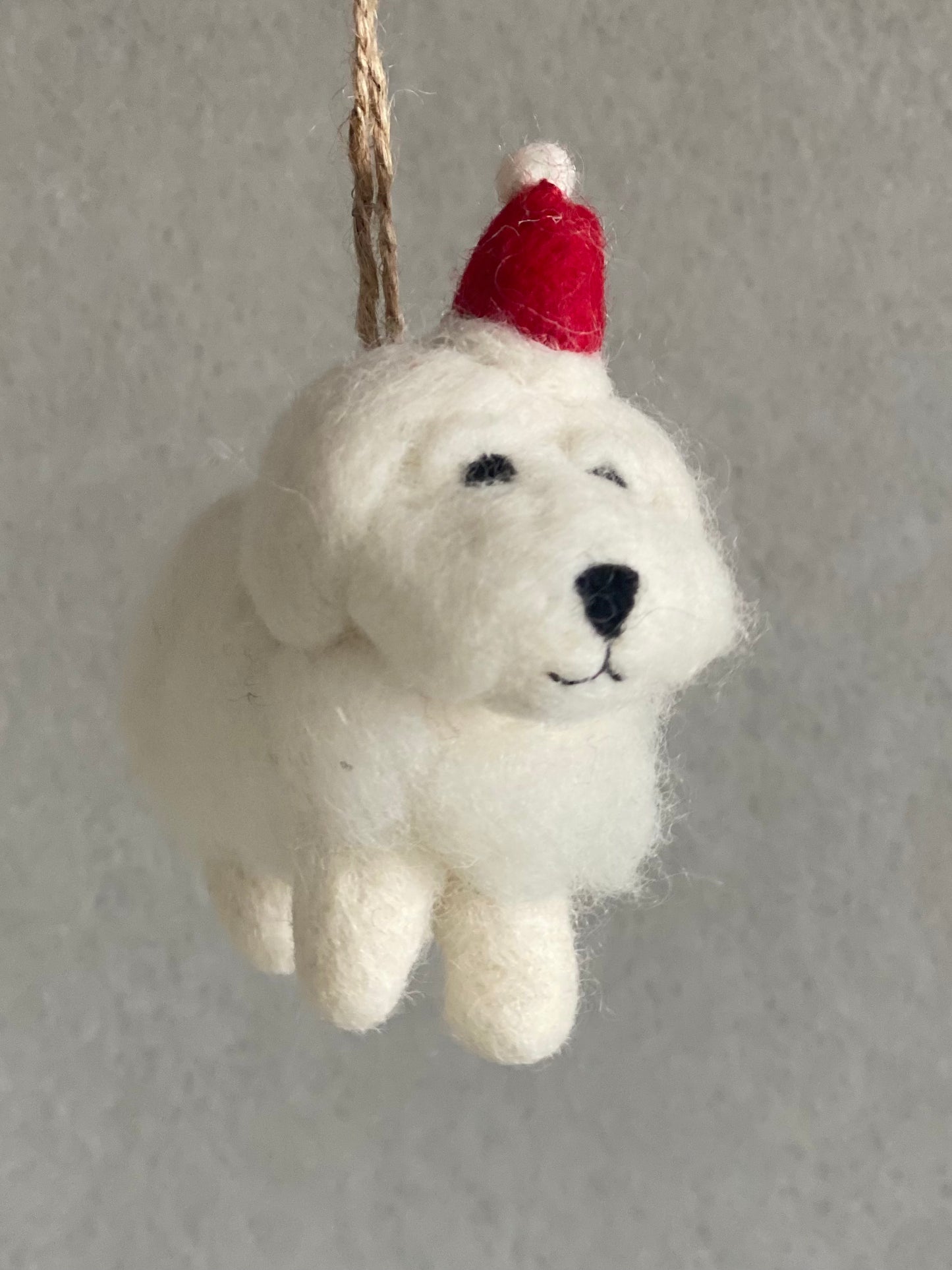 Maltese Dog Ornament
