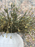 25" Olive Beaded Stem