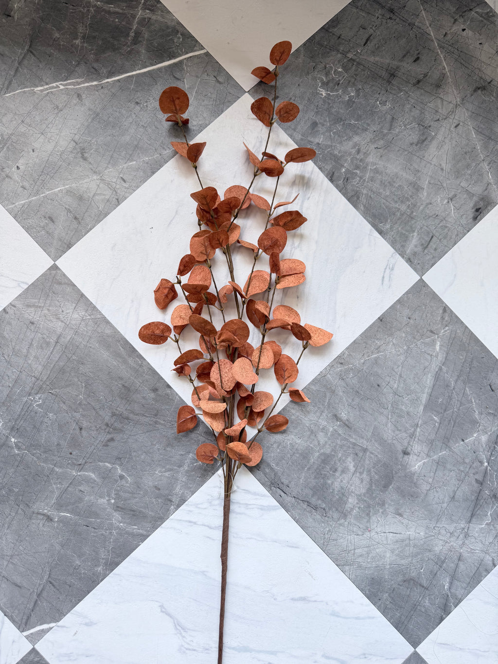 Fall Orange Eucalyptus 34"