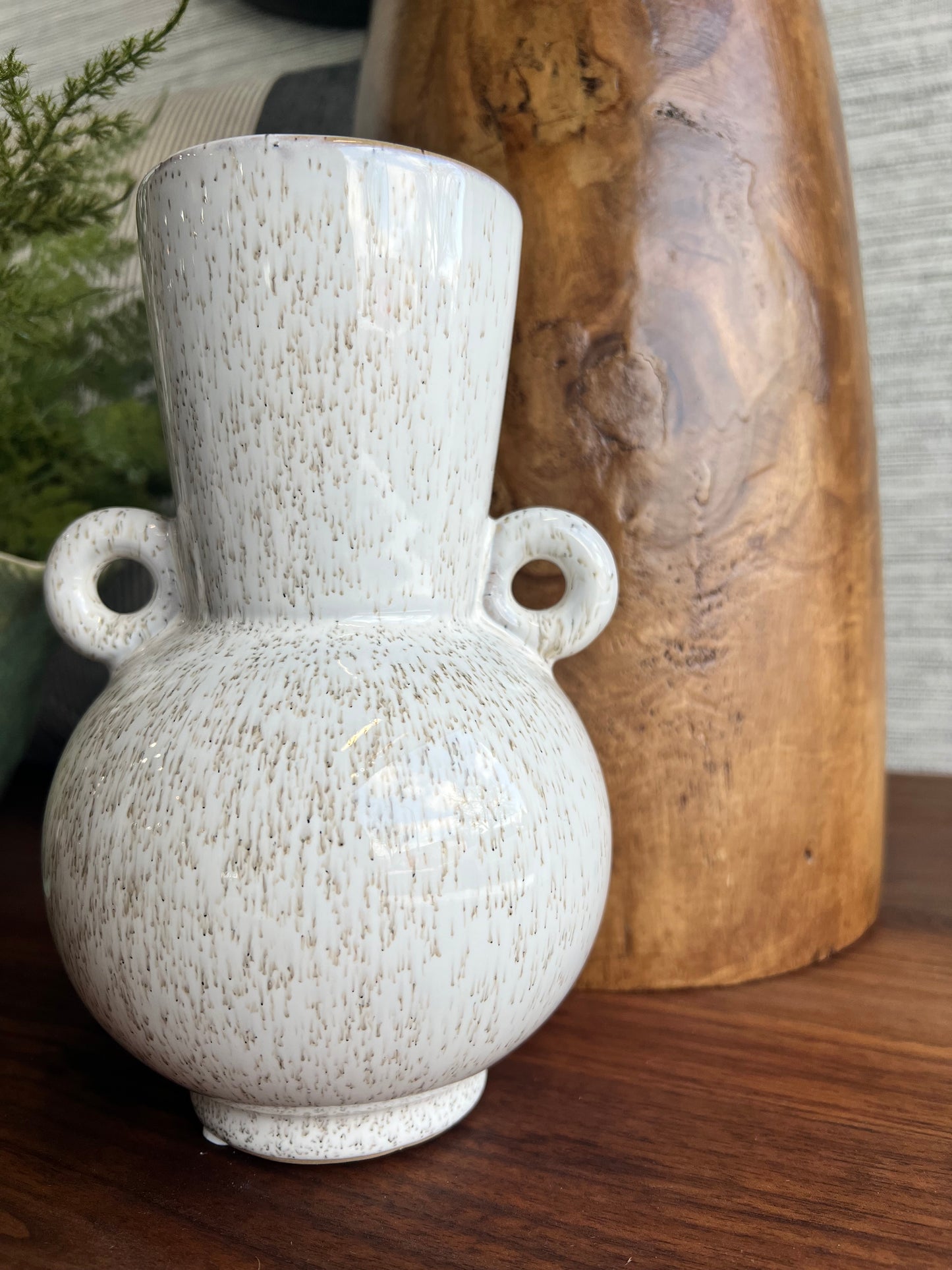 Glazed Vase 2 Handles