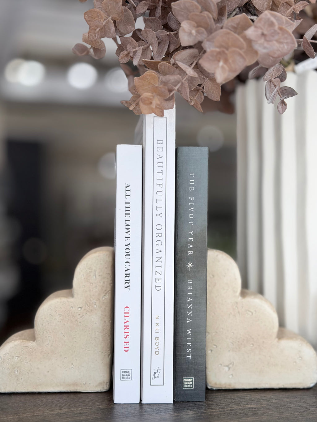 Scallop Edge Bookend set/2